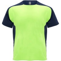 fluor green  /  navy blue