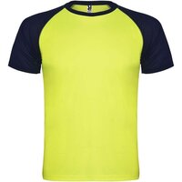 fluor yellow  /  navy blue