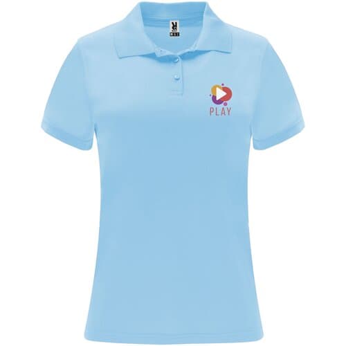 Monzha 150 g/m² Sport Poloshirt für Damen