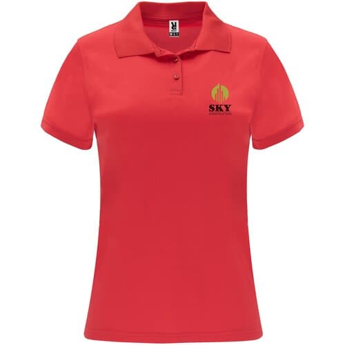 Monzha 150 g/m² Sport Poloshirt für Damen