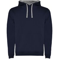 navy blue  /  marl grey