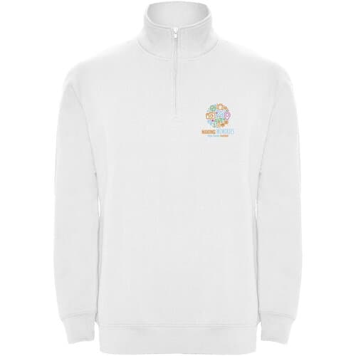 Aneto 280 g/m² Pullover mit Viertelreißverschluss