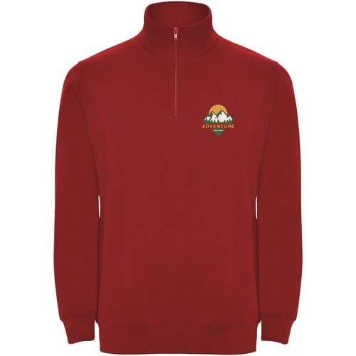 Aneto 280 g/m² Pullover mit Viertelreißverschluss