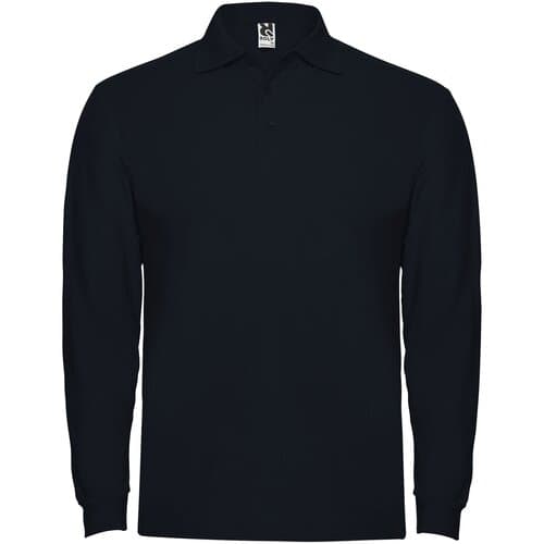 Estrella 220 g/m² Langarm Poloshirt für Herren