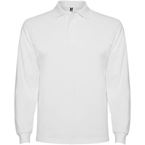 Estrella 220 g/m² Langarm Poloshirt für Herren