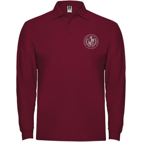 Estrella 220 g/m² Langarm Poloshirt für Herren
