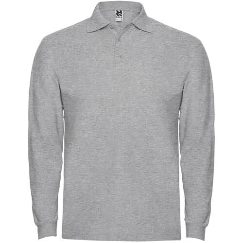 Estrella 220 g/m² Langarm Poloshirt für Herren