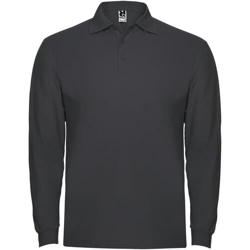 Estrella 220 g/m² Langarm Poloshirt für Herren