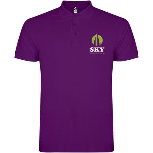 Star 200 g/m² Poloshirt für Herren
