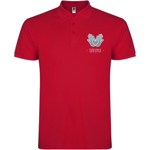 Star 200 g/m² Poloshirt für Herren