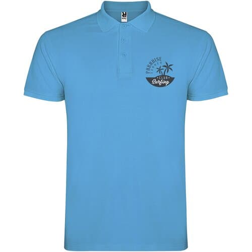 Star 200 g/m² Poloshirt für Herren
