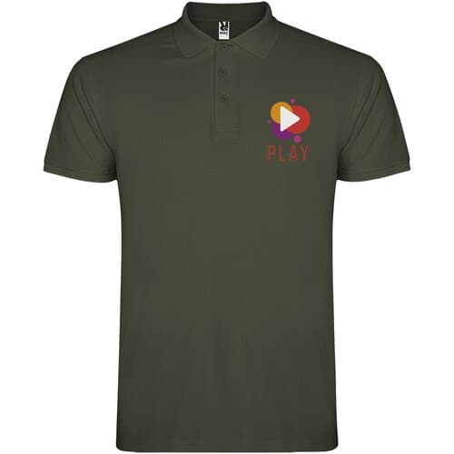 Star 200 g/m² Poloshirt für Herren