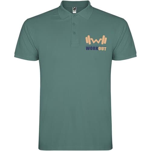 Star 200 g/m² Poloshirt für Herren