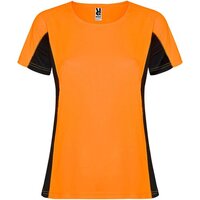 fluor orange  /  schwarz