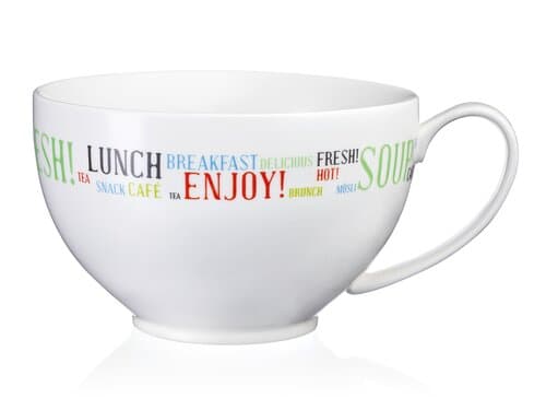 Tassen Jumbo XXL, dekoriert