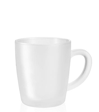 Tassen Basic, gehärtet, satiniert