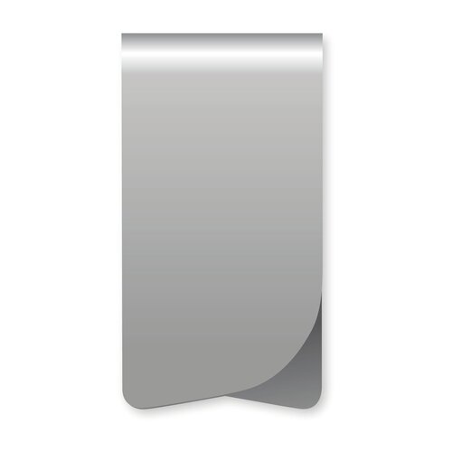 ROMINOX® Mehrweg-Büroklammer Prime Clip, idealer Mailingartikel für Dokumente, bis zu 12 Seiten Klemmkraft