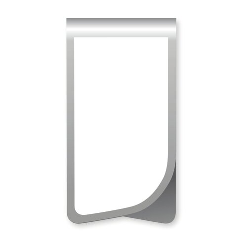 ROMINOX® Mehrweg-Büroklammer Prime Clip, idealer Mailingartikel für Dokumente, bis zu 12 Seiten Klemmkraft