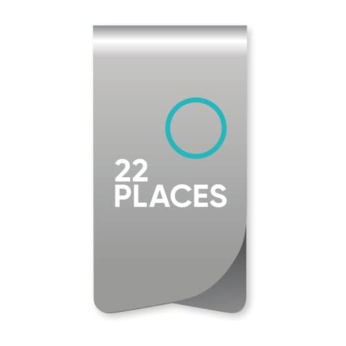 ROMINOX® Mehrweg-Büroklammer Prime Clip XL, idealer Mailingartikel für Dokumente, bis zu 25 Seitem Klemmkraft