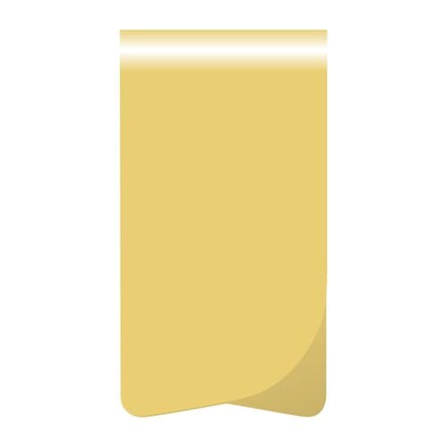 ROMINOX® Mehrweg-Büroklammer Prime Clip in Gold, idealer Mailingartikel für Dokumente, bis zu 12 Seiten Klemmkraft