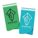 ROMINOX® Mehrweg-Büroklammer Prime Clip Color, idealer Mailingartikel für Dokumente, bis zu 12 Seiten Klemmkraft