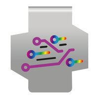 ROMINOX® Mehrweg-Büroklammer Shape Clip, 9 Varianten, idealer Mailingartikel für Dokumente, bis zu 18 Seiten Klemmkraft
