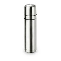 ROMINOX Isolierkanne  Cup in Cup  mit 2 Deckeln  Silber