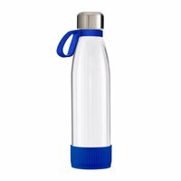 transparent / blau / blau
