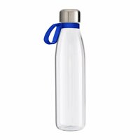 transparent / blau