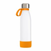 weiß / orange / orange