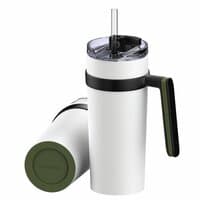 weiß / olivgrün / olivgrün