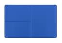 CreativDesign® Ausweistasche "Euro" Normalfolie mit Einschub in blau