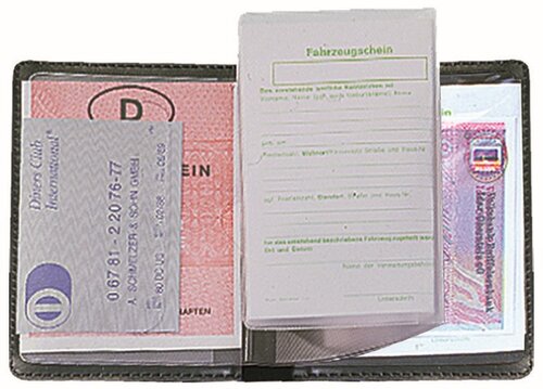 CreativDesign® Ausweistasche "LefastoffOffenkantig"