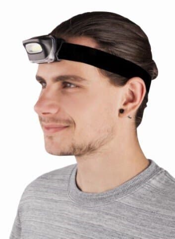 Metmaxx® LED MegaBeam Kopflampe "TopCOB"