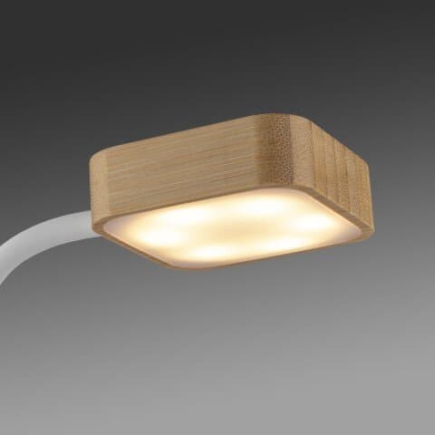 Metmaxx® Tisch- & Ladeleuchte "LumiBamboo"