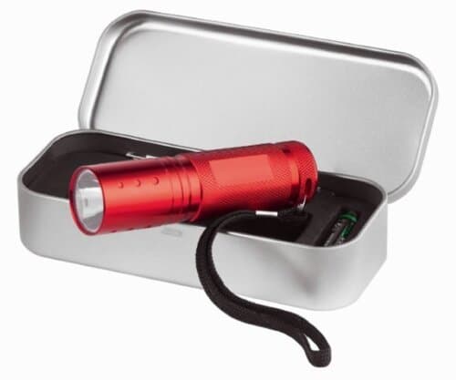 Metmaxx® LED MegaBeam Taschenlampe "GoRed3Watt"