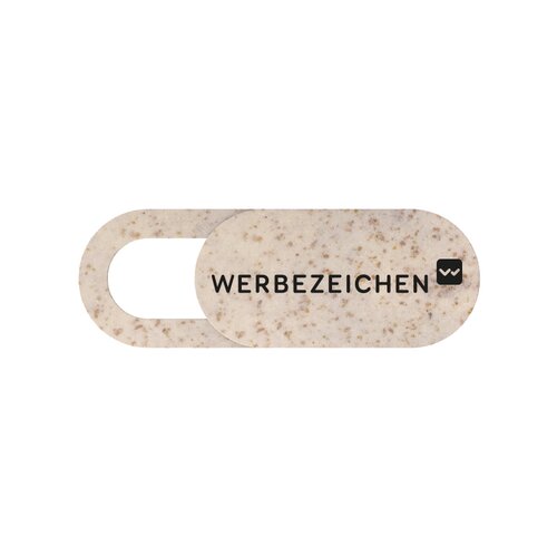 Biologisch abbaubare Webcam Cover in individueller Klappkarte T3