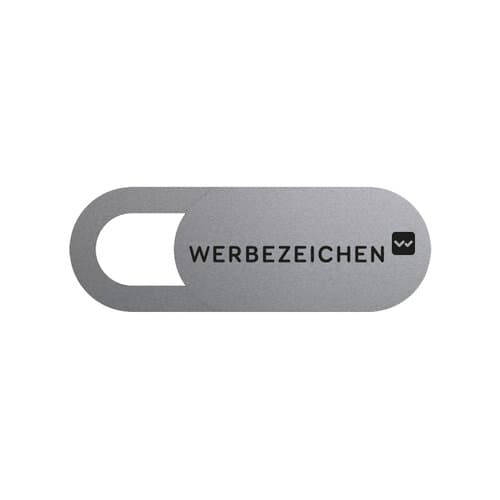 Webcam Cover in Blisterverpackung mit individuellem Logodruck T3