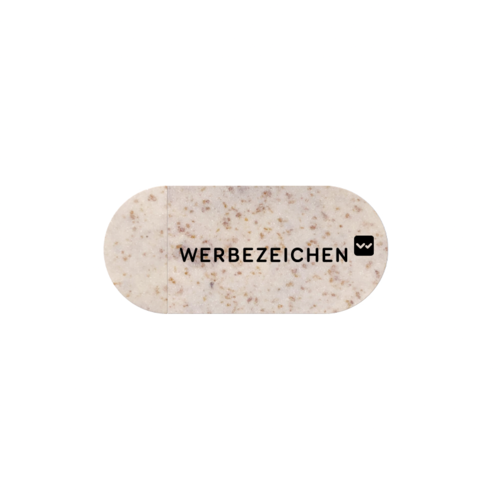 Biologisch abbbaubare Webcam Cover in individueller Klappkarte T5