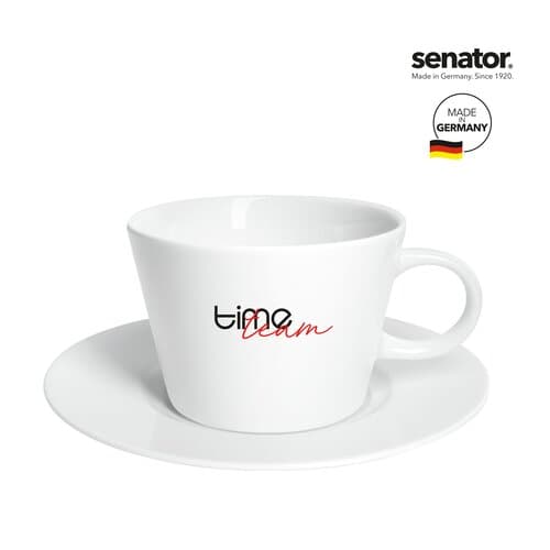 senator Fancy Cafe Set Pozellantasse mit Untertasse