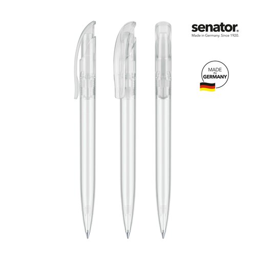 senator Challenger Frosted  Druckkugelschreiber
