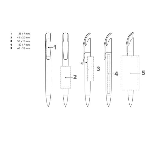 senator - Challenger Polished MT Druckkugelschreiber