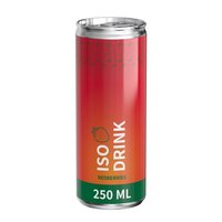 250 ml Iso Drink Redberries Exportware pfandfrei
