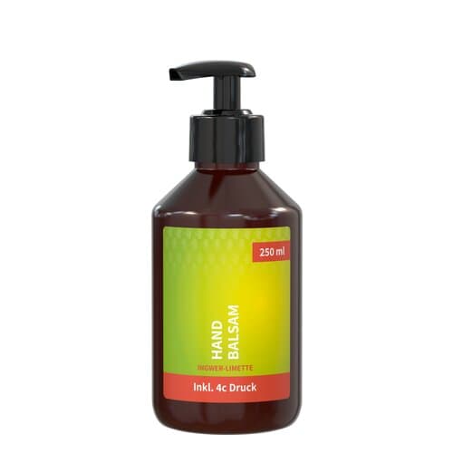 250 ml Spender - Handbalsam "Ingwer-Limette"