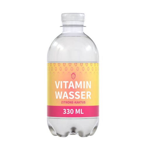 330 ml Vitaminwasser "Zitrone-Kaktus"