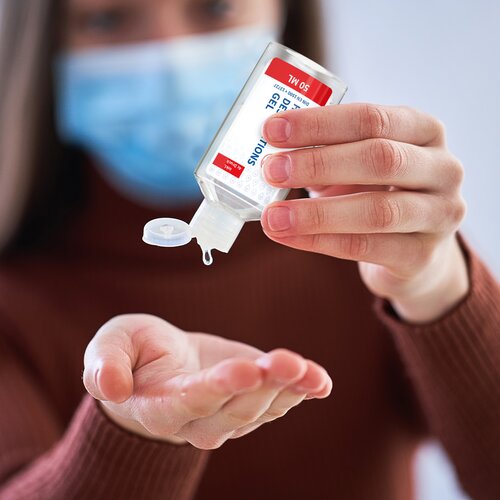 50 ml Flasche - Hände-Desinfektionsgel (DIN EN 1500)