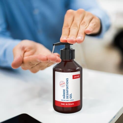 250 ml Spender - Hände-Desinfektionsgel