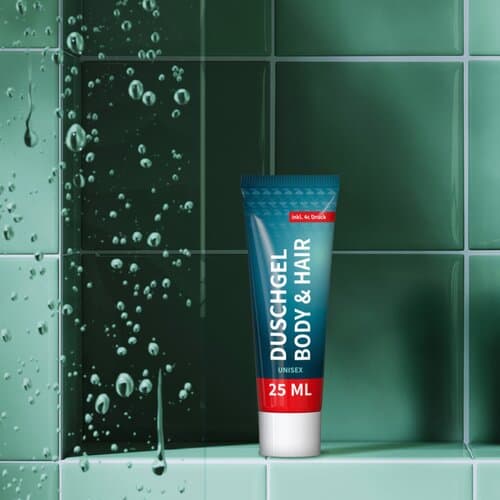 25 ml Tube - Duschgel Rosmarin-Ingwer