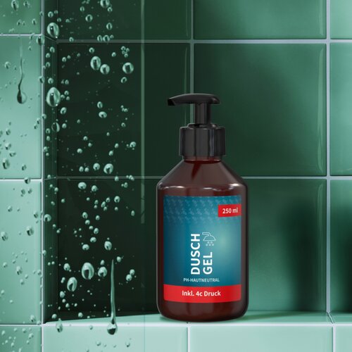 250 ml Spender - Duschgel Rosmarin-Ingwer