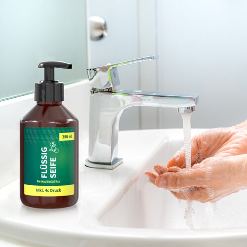 250 ml Spender - Flüssigseife Ingwer-Limette